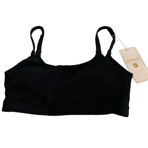 BuffBunny Collection Work Out Bra Size XXS Black - Picture 2 of 3